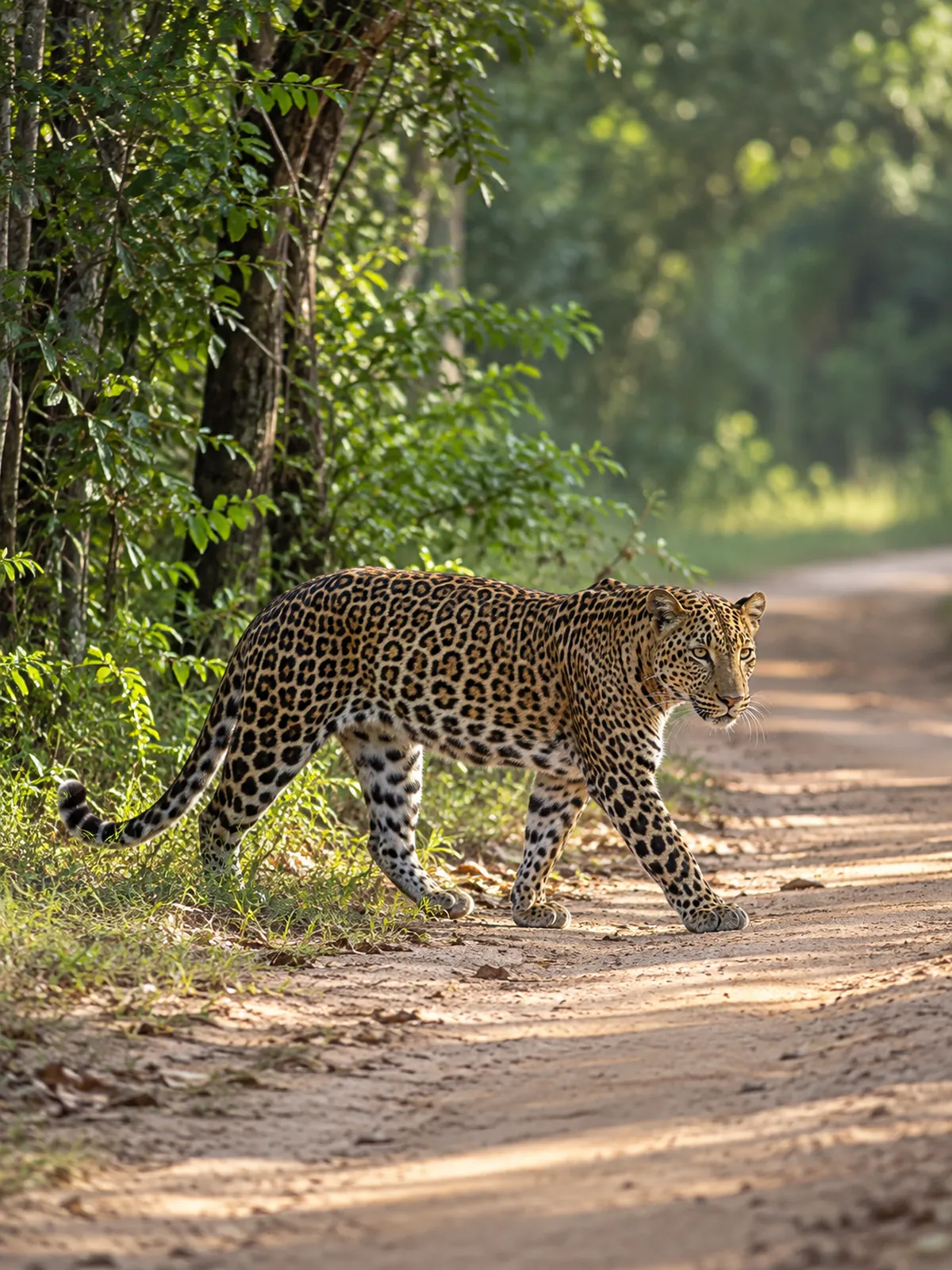A leopard in Yala National Park