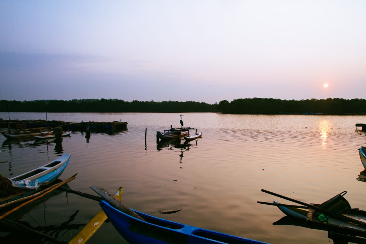 Fishing on a south coast lagoon