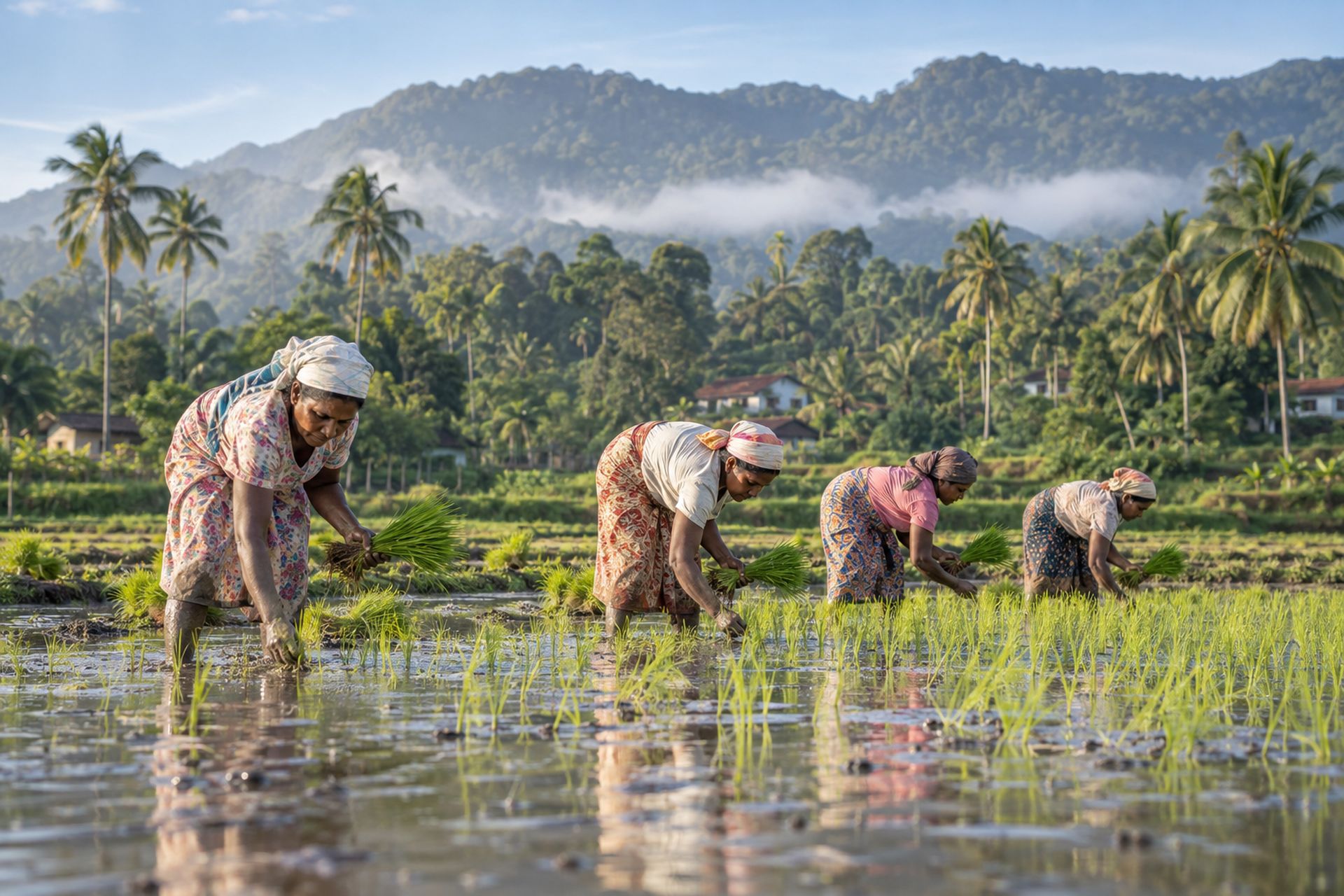 Paddy fields near Imaduwa